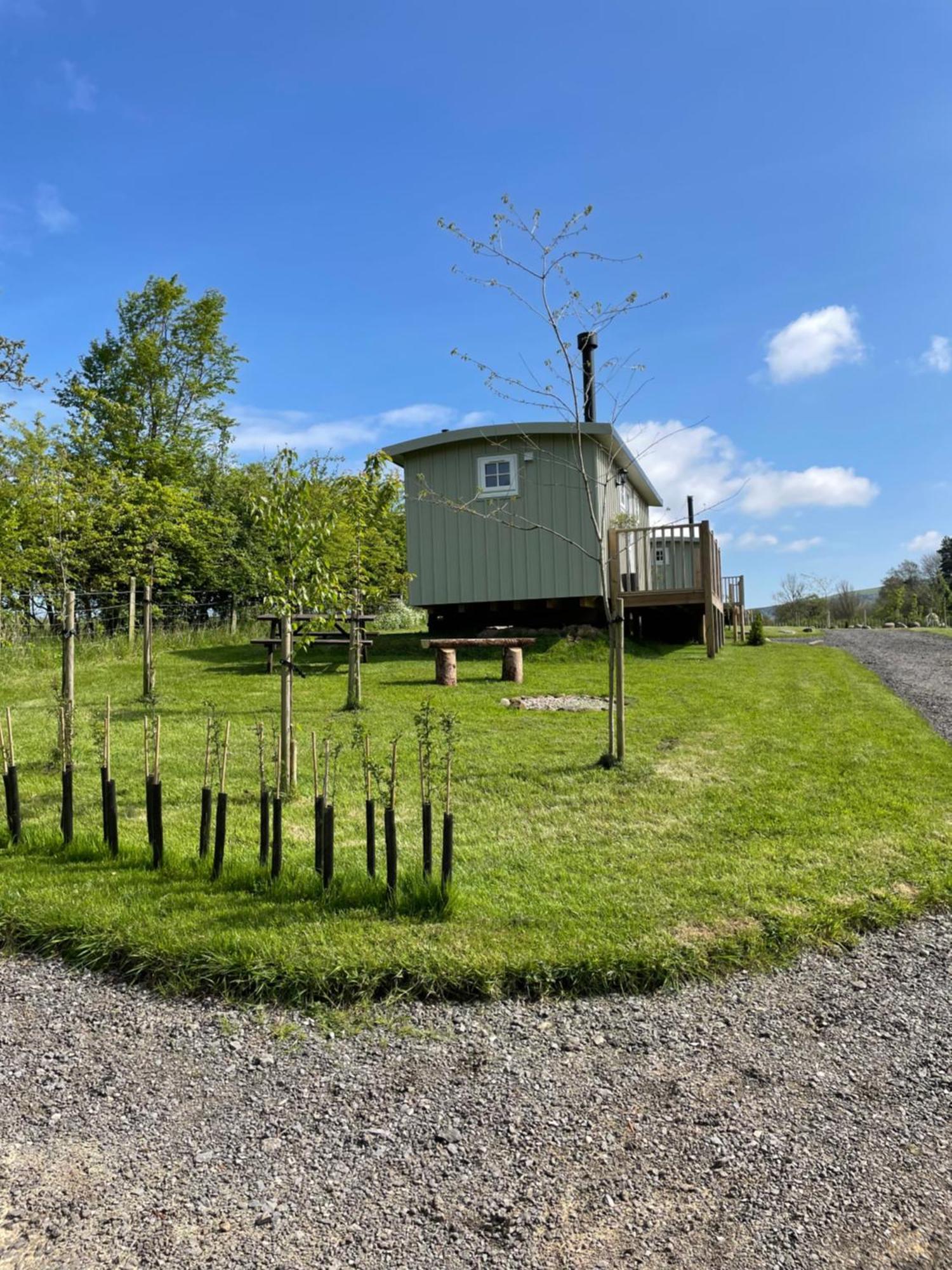 Rosemary Shepherds Hut, Clay Bank Huts Ingleby Greenhow Eksteriør billede